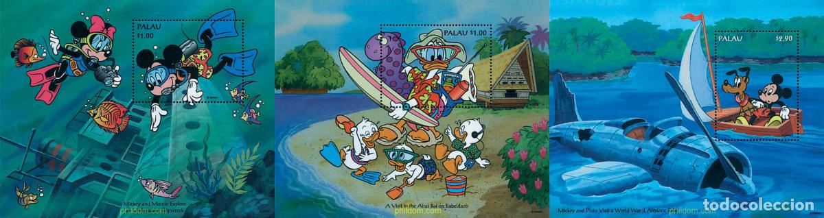 Sellos: 48236 MNH PALAU 1994 MICKEY Y SUS AMIGOS VISITAN LAS ISLAS PALAU