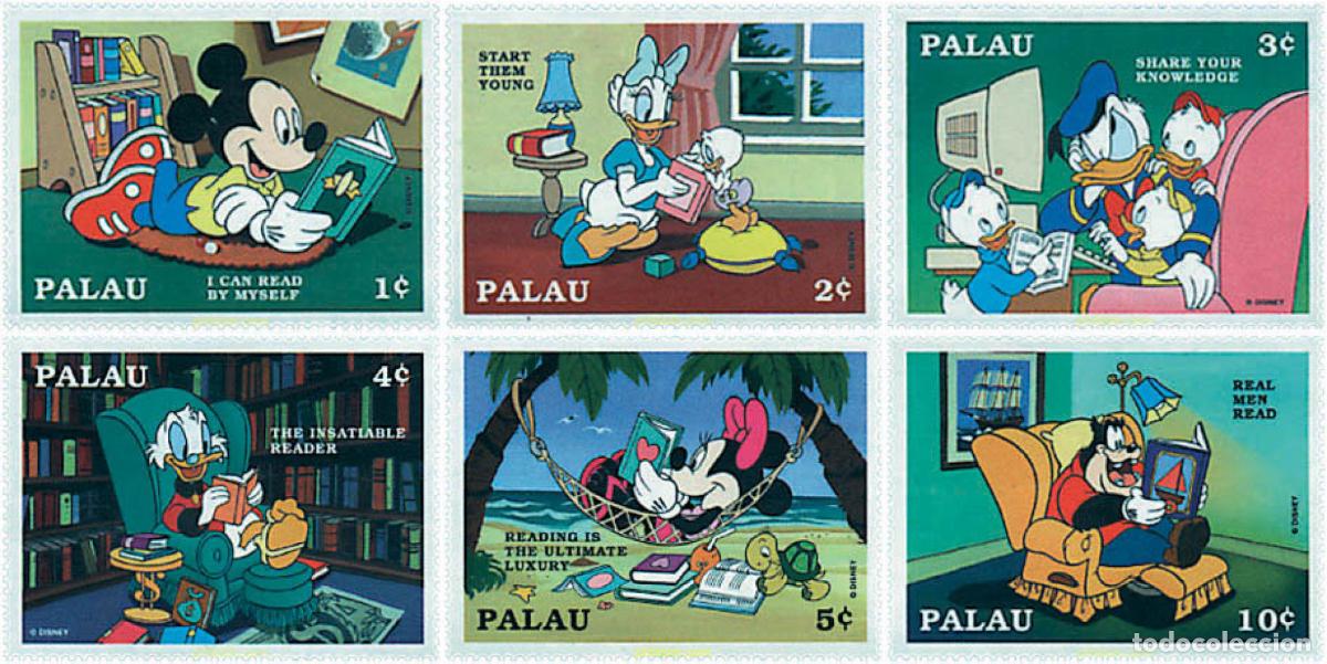 Sellos: 48417 MNH PALAU 1997 PROMOCION DE LA LECTURA