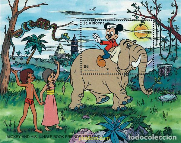 Sellos: 360114 MNH SAN VICENTE 1989 INDIA 89. EXPOSICION FILATELICA INTERNACIONAL