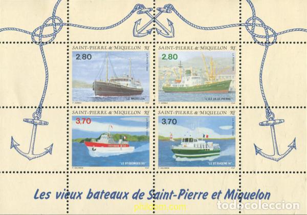 Sellos: 44163 MNH SAN PEDRO Y MIQUELON 1994 LOS BARCOS DE SAN PEDRO Y MIQUELON