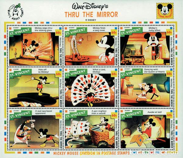 Sellos: 239304 MNH SAN VICENTE 1992 A TRAVES DEL ESPEJO