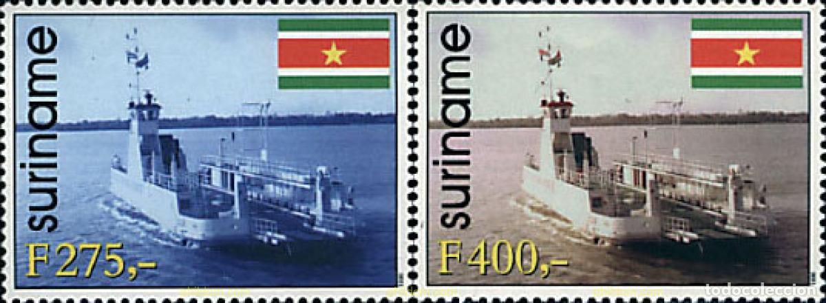 Sellos: 66339 MNH SURINAM 1998 BARCOS