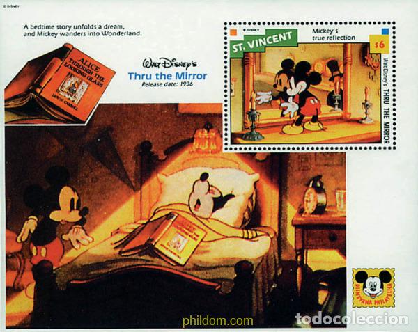 Timbres: 372949 MNH SAN VICENTE 1992 A TRAVES DEL ESPEJO