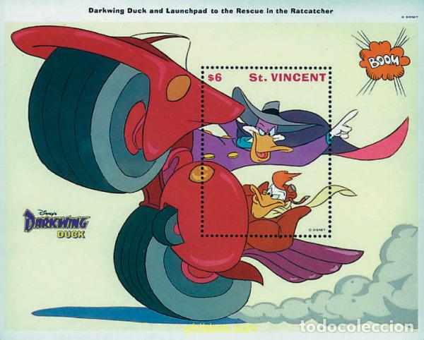 Sellos: 578349 MNH SAN VICENTE 1992 DARKWING DUCK