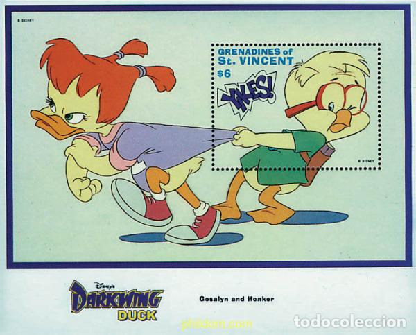 Sellos: 320506 MNH SAN VICENTE GRANADINAS 1992 DARKWING DUCK