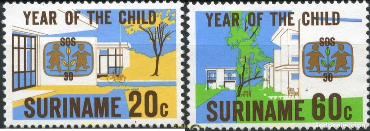 Sellos: 41205 MNH SURINAM 1979 A&Ntilde;O INTERNACIONAL DE LA NI&Ntilde;O