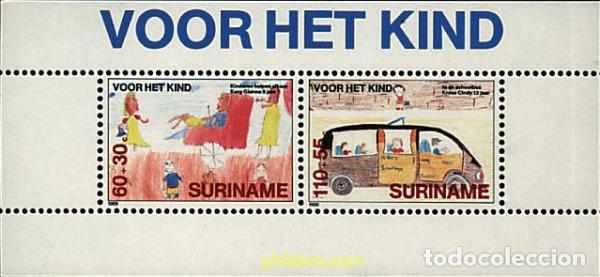 Sellos: 45745 MNH SURINAM 1989 PRO INFANCIA