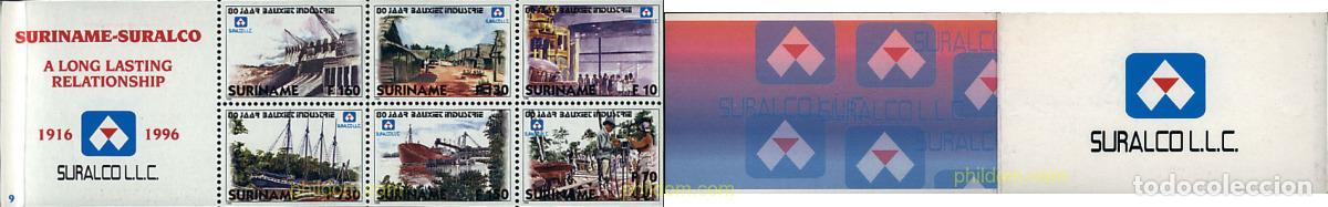 Sellos: 2779 MNH SURINAM 1996 80 ANIVERSARIO DE LA INDUSTRIA SURALCO