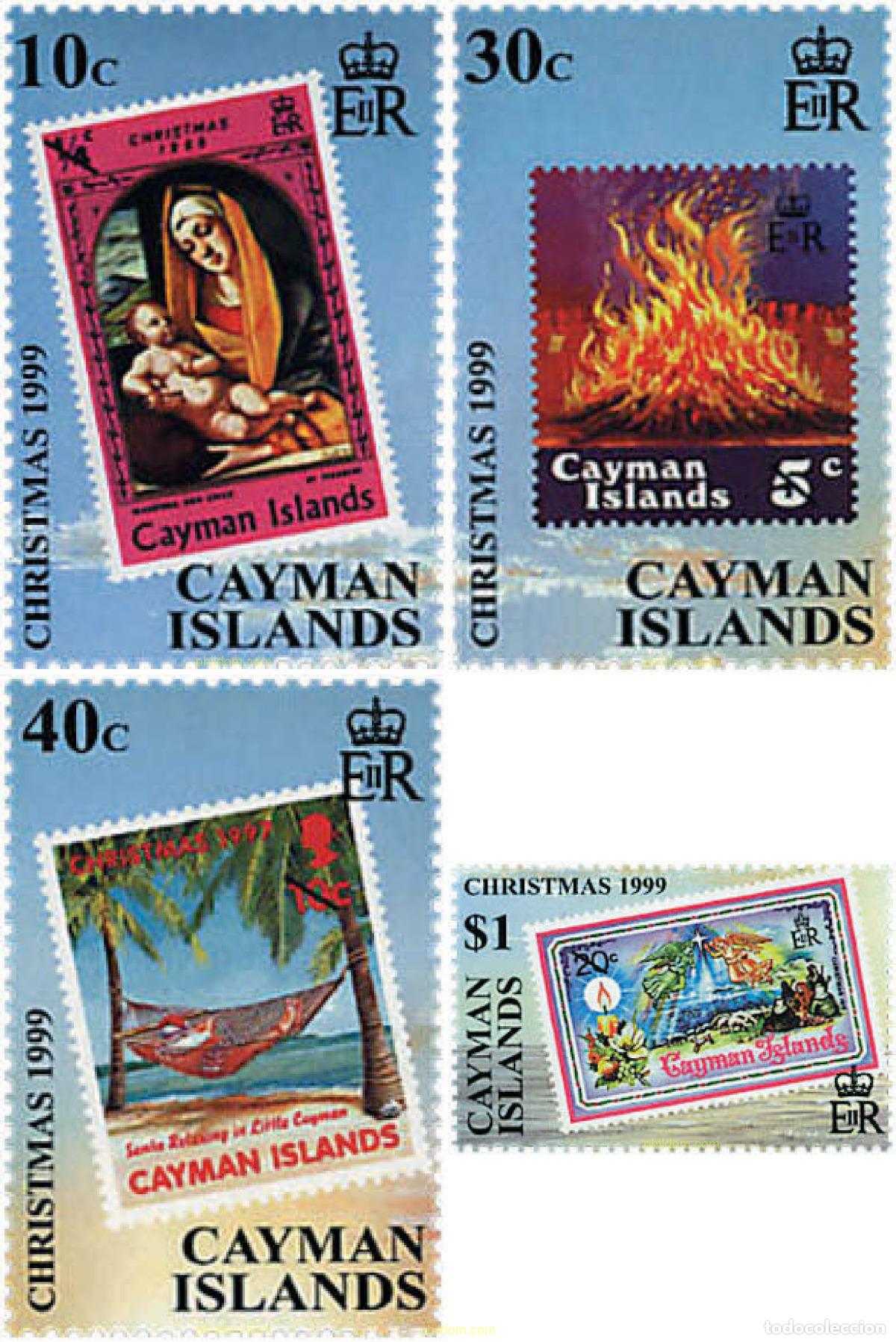 Sellos: 50639 MNH CAIMAN Islas 1999 NAVIDAD