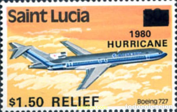 Sellos: 360663 MNH SANTA LUCIA 1980 MEDIOS DE TRANSPORTE