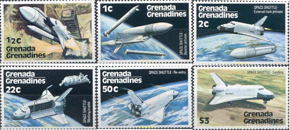 Stamps: 41755 MNH GRANADA GRANADINAS 1978 NAVES ESPACIALES