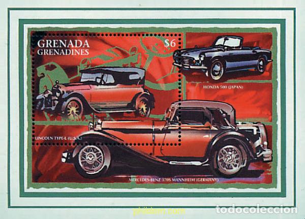 Stamps: 212722 MNH GRANADA GRANADINAS 1996 AUTOMOVILES CLASICOS