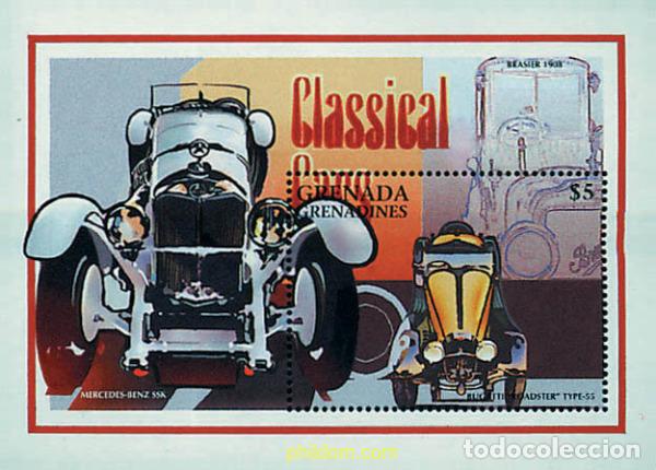 Francobolli: 320270 MNH GRANADA GRANADINAS 1996 AUTOMOVILES CLASICOS