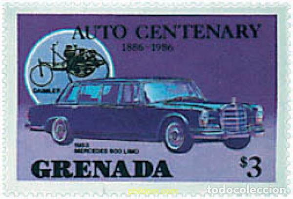 Sellos: 319127 MNH GRANADA 1986 CENTENARIO DEL AUTOMOVIL
