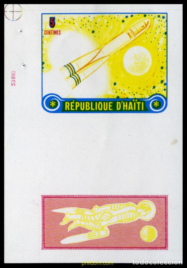 Sellos: 214667 MNH HAITI 1973 EXPLORACION DEL ESPACIO