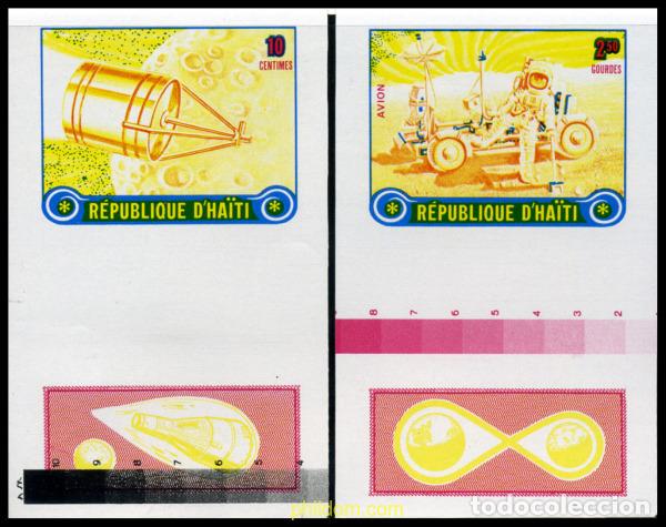 Sellos: 214669 MNH HAITI 1973 EXPLORACION DEL ESPACIO