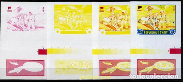 Sellos: 214688 MNH HAITI 1973 EXPLORACION DEL ESPACIO