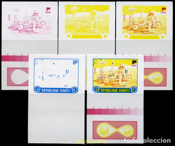 Sellos: 214693 MNH HAITI 1973 EXPLORACION DEL ESPACIO