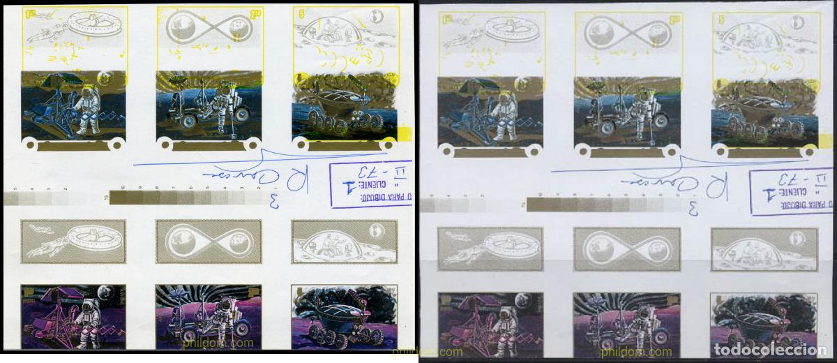 Sellos: 214708 MNH HAITI 1973 EXPLORACION DEL ESPACIO