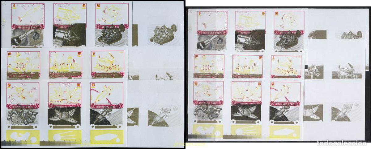 Sellos: 214709 MNH HAITI 1973 EXPLORACION DEL ESPACIO