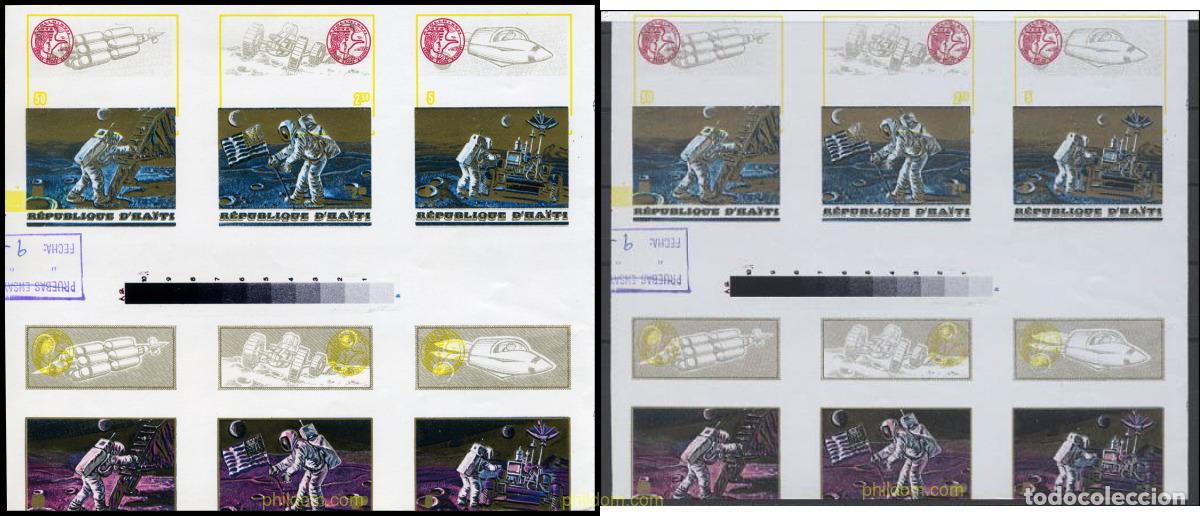 Sellos: 214711 MNH HAITI 1973 EXPLORACION DEL ESPACIO
