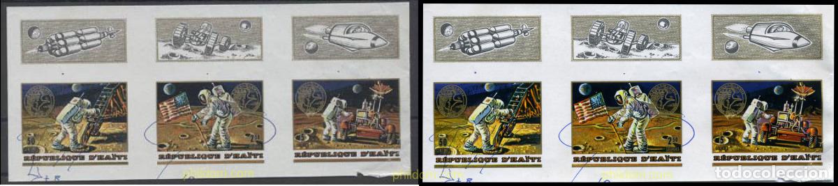 Sellos: 214715 MNH HAITI 1973 EXPLORACION DEL ESPACIO