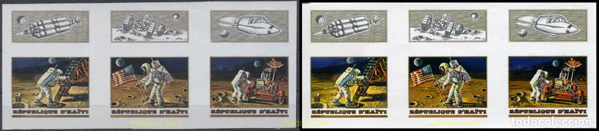 Sellos: 214716 MNH HAITI 1973 EXPLORACION DEL ESPACIO