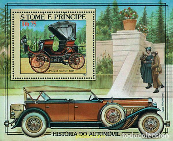 Sellos: 46352 MNH SANTO TOME Y PRINCIPE 1983 AUTOMOVILES