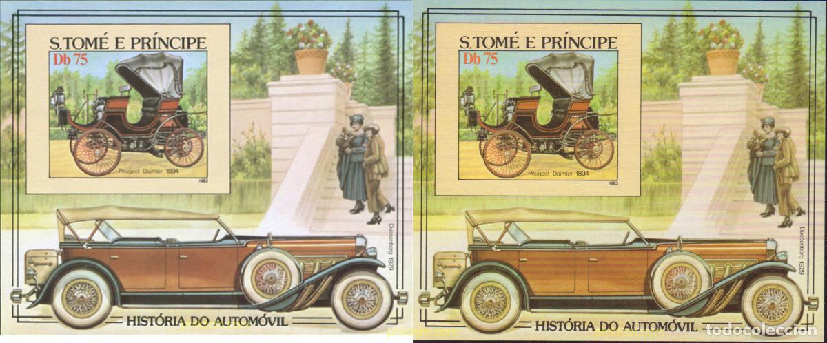 Sellos: 151987 MNH SANTO TOME Y PRINCIPE 1983 AUTOMOVILES