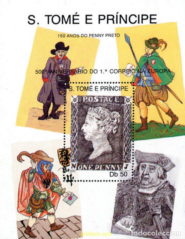 Sellos: 361266 MNH SANTO TOME Y PRINCIPE 1990 ANIVERSARIOS