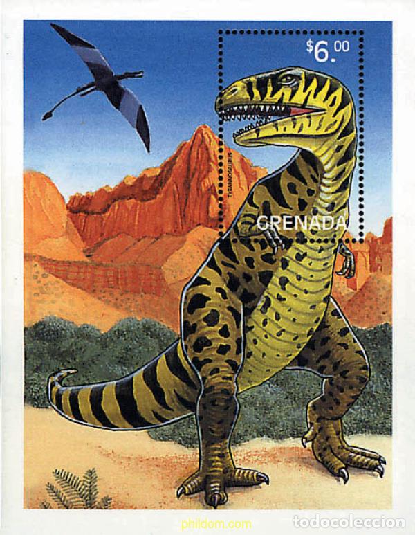 Sellos: 319601 MNH GRANADA 1999 FAUNA PREHISTORICA