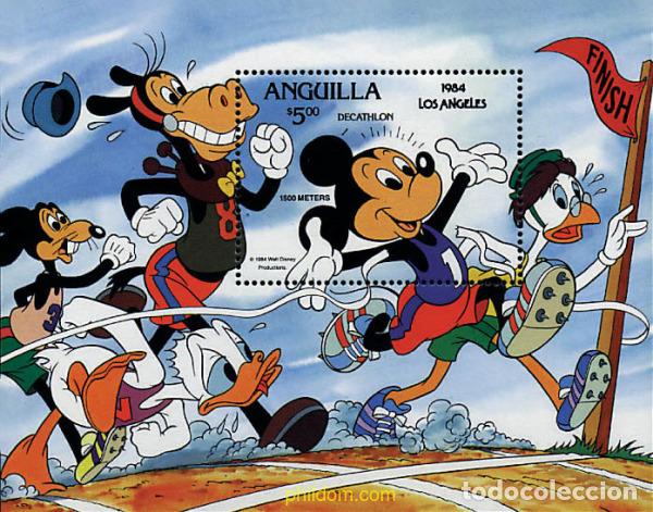 Selos: 48435 MNH ANGUILLA 1984 23 JUEGOS OLIMPICOS VERANO LOS ANGELES 1984