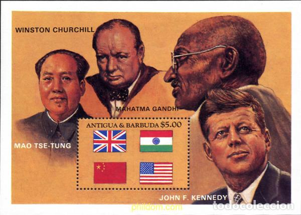Sellos: 46748 MNH ANTIGUA Y BARBUDA 1984 PERSONAJES CELEBRES
