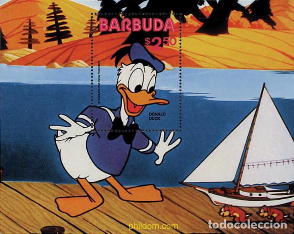 Sellos: 48472 MNH BARBUDA 1981 DIBUJOS DE WALT DISNEY