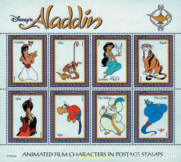 Sellos: 182845 MNH GUYANA 1993 ALADDIN
