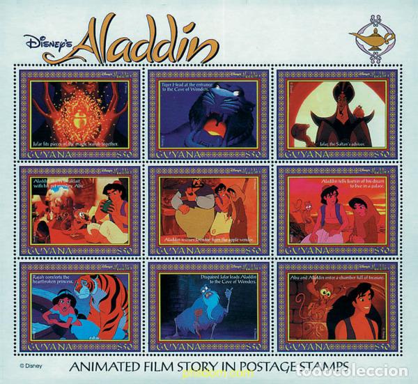 Sellos: 182847 MNH GUYANA 1993 ALADDIN