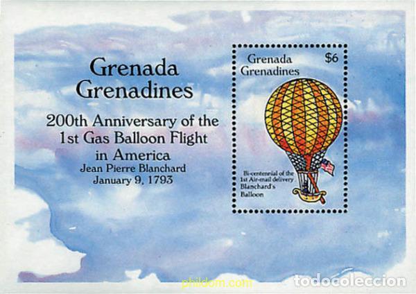 Sellos: 212716 MNH GRANADA GRANADINAS 1993 75 ANIVERSARIO DE LA ROYAL AIR FORCE