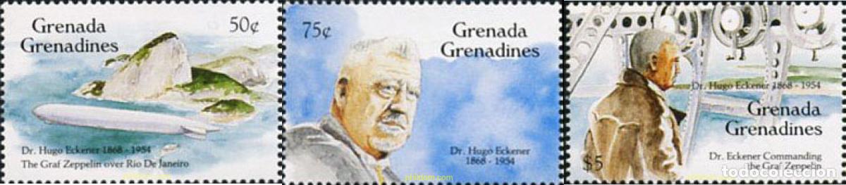 Sellos: 320220 MNH GRANADA GRANADINAS 1993 ANIVERSARIOS DE LA AVIACION