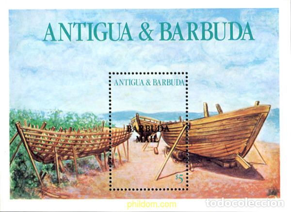 Sellos: 49259 MNH BARBUDA 1987 BARCOS