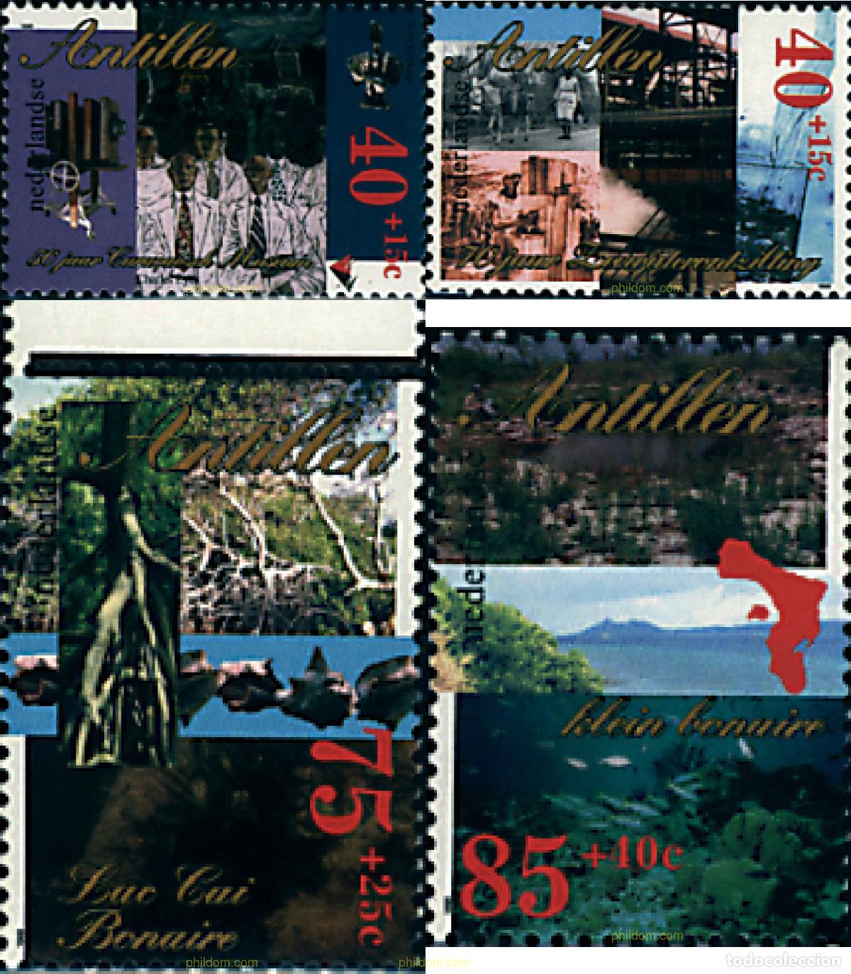 Sellos: 56646 MNH ANTILLAS HOLANDESAS 1998 SELLOS DE BENEFICIENCIA CULTURAL Y SOCIAL