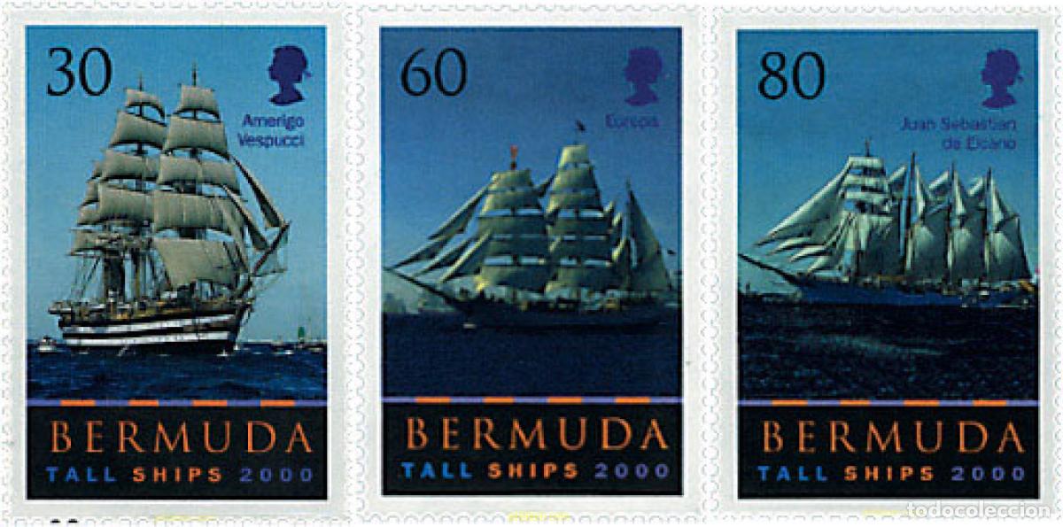 Sellos: 75054 MNH BERMUDAS 2000 GRANDES VELEROS 2000