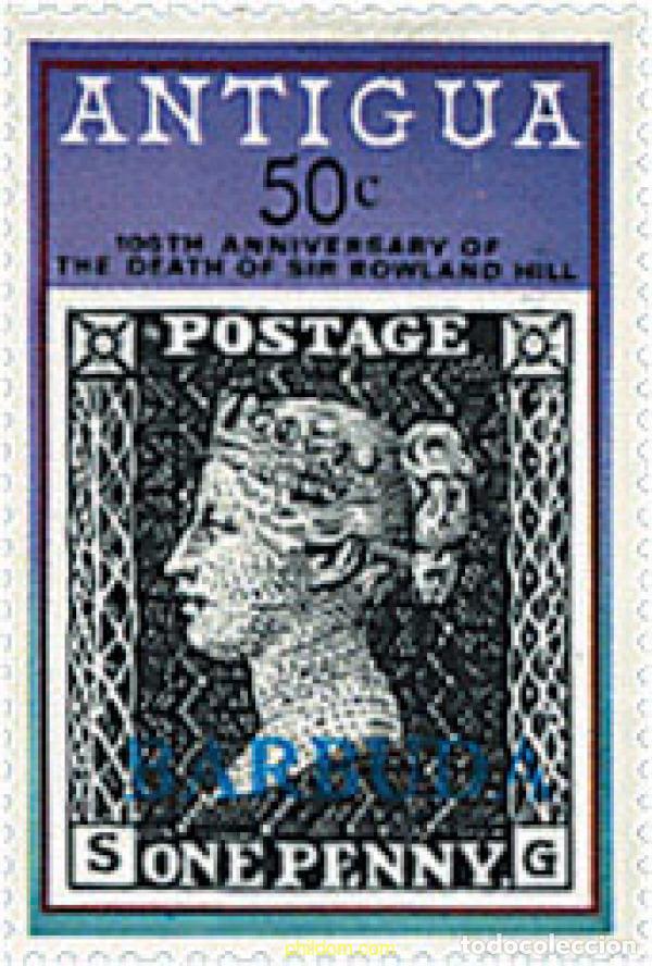 Francobolli: 678286 MNH BARBUDA 1979 CENTENARIO DE LA MUERTE DE SIR ROWLAND HILL