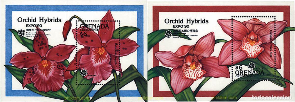 Briefmarken: 91505 MNH GRANADA GRANADINAS 1990 EXPO 90. EXPOSICION UNIVERSAL DE JARDINES Y ESPACIOS VERDES DE OS