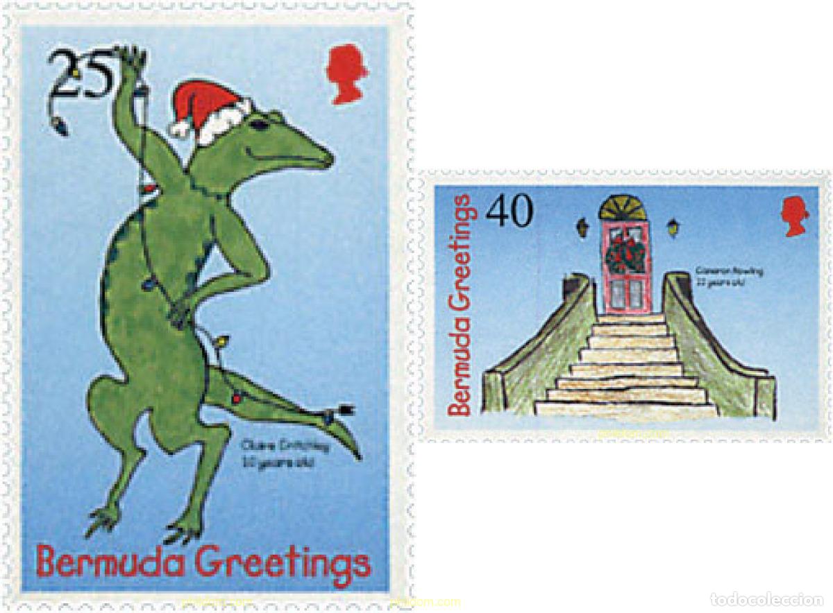 Briefmarken: 81394 MNH BERMUDAS 1998 NAVIDAD