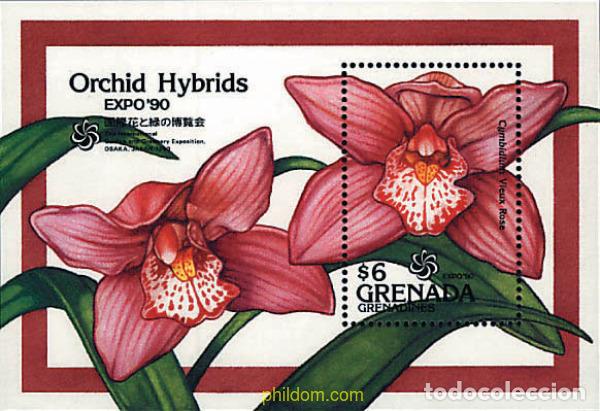 Briefmarken: 320143 MNH GRANADA GRANADINAS 1990 EXPO 90. EXPOSICION UNIVERSAL DE JARDINES Y ESPACIOS VERDES DE O