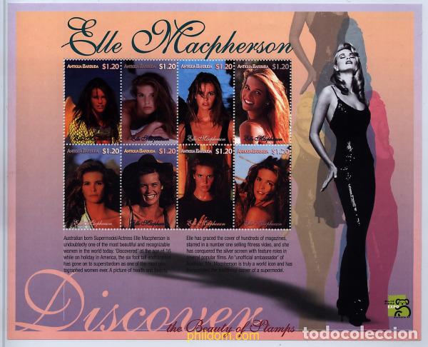 Briefmarken: 9960 MNH ANTIGUA Y BARBUDA 1999 AUSTRALIA 99. EXPOSICION FILATELICA INTERNACIONAL. ELLE MACPHERSON