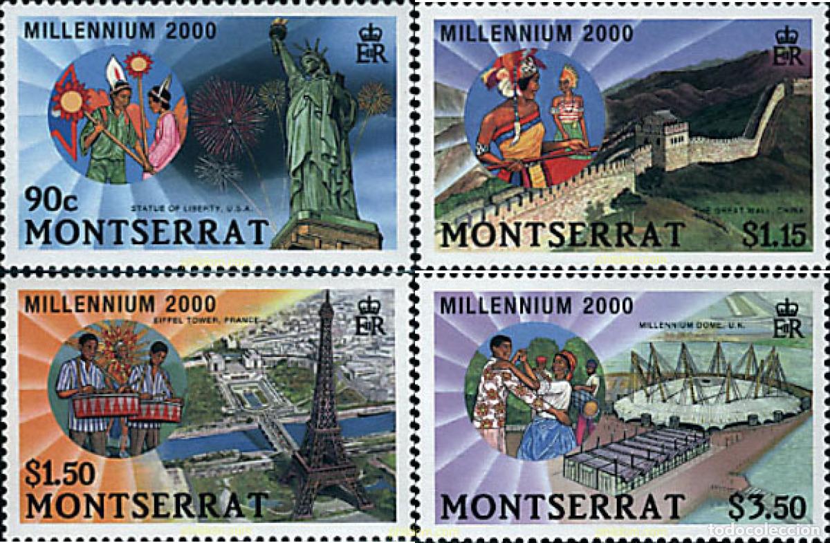 Sellos: 95247 MNH MONTSERRAT 2000 MILENIO
