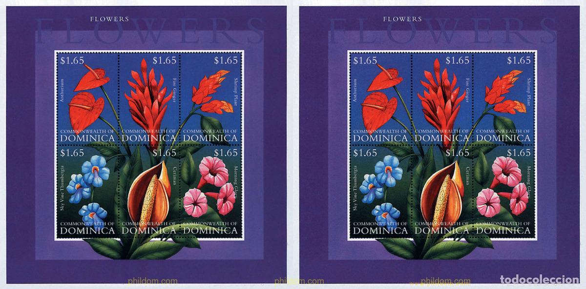 Sellos: 253261 MNH DOMINICA 2000 FLORES