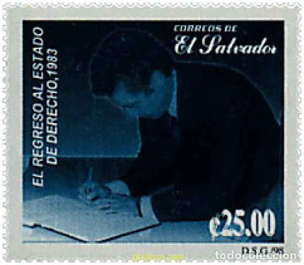 Sellos: 52035 MNH EL SALVADOR 1998 15 ANIVERSARIO DE LA CONSTITUCION