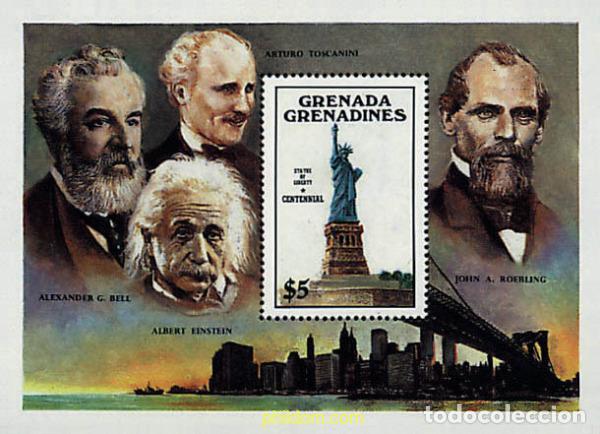 Sellos: 59876 MNH GRANADA GRANADINAS 1986 CENTENARIO DE LA ESTATUA DE LA LIBERTAD